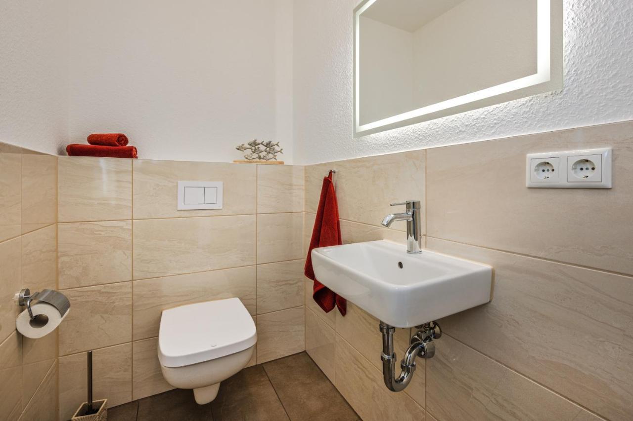 Reetdachhaus Am Haff Mit Sauna, Terrasse, Wlan Zirchow Exteriér fotografie